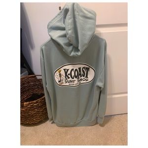 k-coast surf shop sweatshirt WORN ONCE!